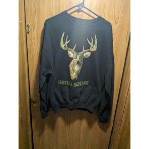 Hunter's Nightmare Sweatshirt Size Large